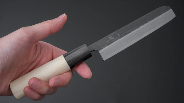 Hitohira Tosa Kurouchi Nagoya Saki 105mm Ho Wood Handle - Tetogi