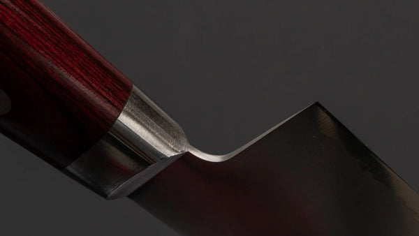 Hitohira TP Gyuto 180mm Wine Pakka Handle - Tetogi