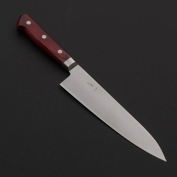 Hitohira TP Gyuto 180mm Wine Pakka Handle - Tetogi