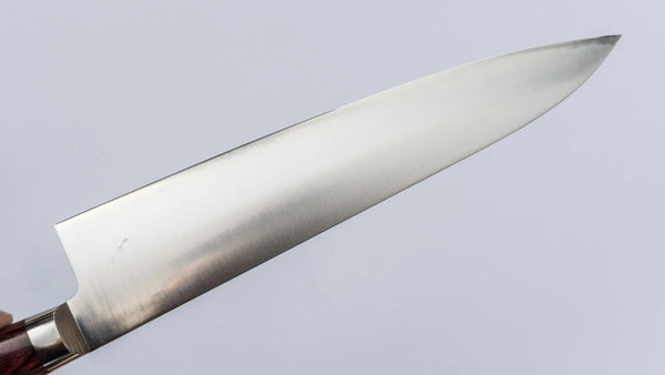 Hitohira TP Gyuto 210mm Wine Pakka Handle - Tetogi
