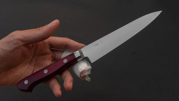 Hitohira TP Petty 130mm Wine Pakka Handle Product vendor
