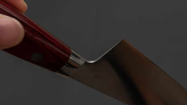 Hitohira TP Santoku 170mm Wine Pakka Handle - Tetogi