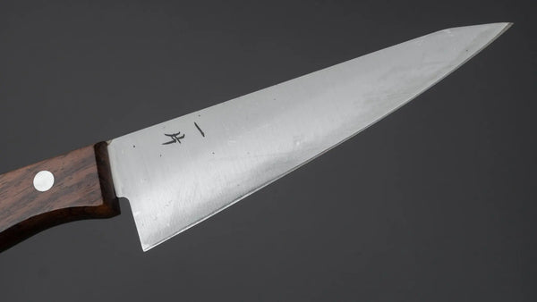 Hitohira Vintage SK Honesuki Kaku Wood Handle (No Bolster/ Bigger Handle) - Tetogi