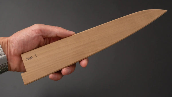 Hitohira WB Ho Wood Saya Sujihiki 210mm (3mm/ Classic) - Tetogi