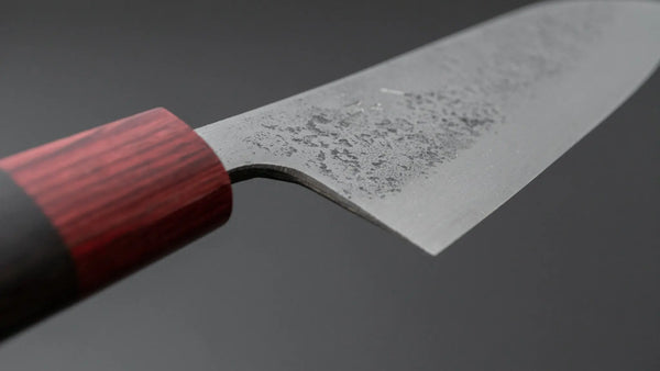 Hitohira YG Nashiji White #2 Santoku 165mm Wood Handle - Tetogi