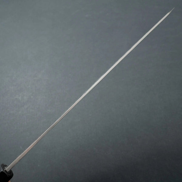 Isamitsu White #1 Stainless Clad Kurouchi Gyuto 240mm Ebony Handle (Black Ferrule) Product vendor