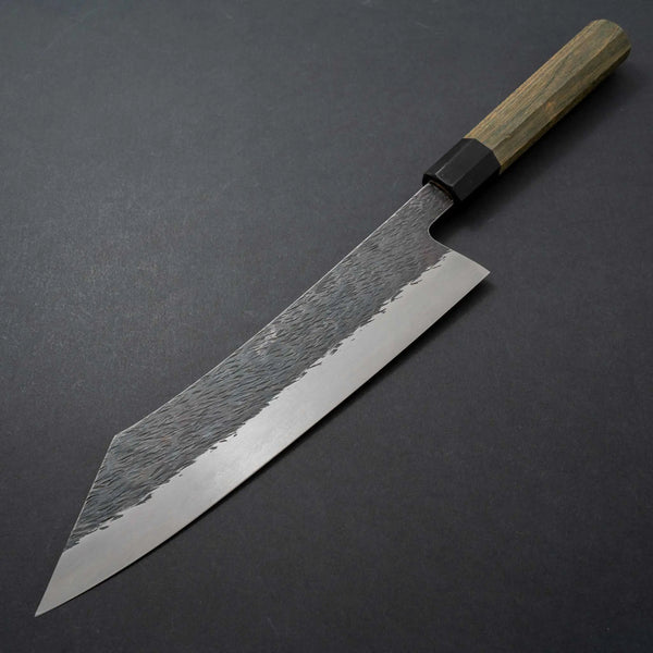 Isamitsu White #1 Stainless Clad Kurouchi Kiritsuke Gyuto 240mm Palo Santo Handle Product vendor
