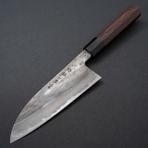 Jiro Tsuchime Wa Santoku 165mm Taihei Tagayasan Handle (#365) - Tetogi
