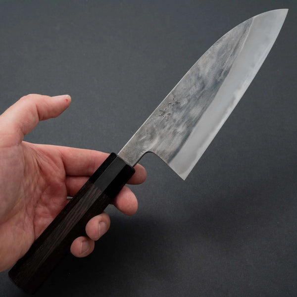 Jiro Tsuchime Wa Santoku 165mm Taihei Tagayasan Handle (#365) - Tetogi