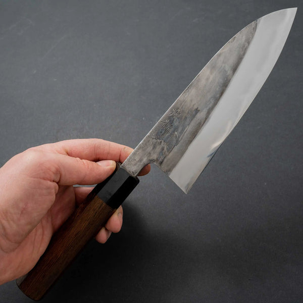 Jiro Tsuchime Wa Santoku 165mm Taihei Tagayasan Handle (#453) - Tetogi