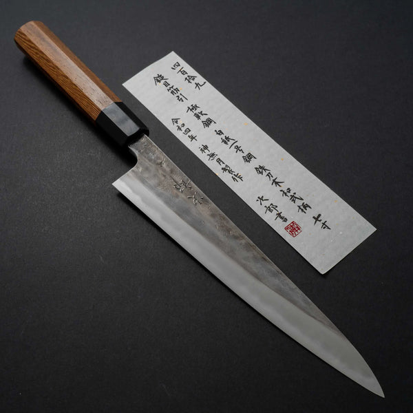 Jiro Tsuchime Wa Sujihiki 210mm Taihei Tagayasan Handle (#419) Product vendor