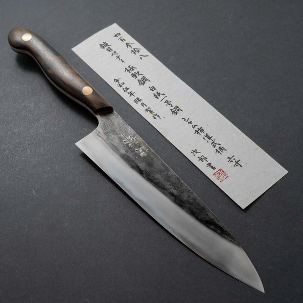 Jiro Tsuchime Yo Petty 180mm Ziricote Handle (#438) - Tetogi