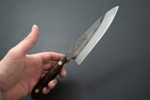 Jiro Tsuchime Yo Petty 180mm Ziricote Handle (#438) - Tetogi