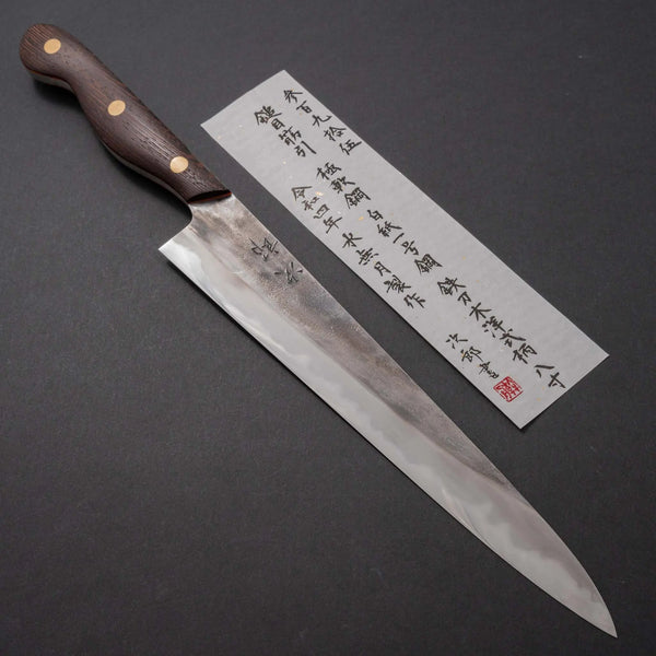 Jiro Tsuchime Yo Sujihiki 240mm Tagayasan Handle (Discounted/ #395) Product vendor
