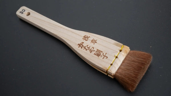 Kanaya Sause Brush Short 30mm (Horsehair) - Tetogi