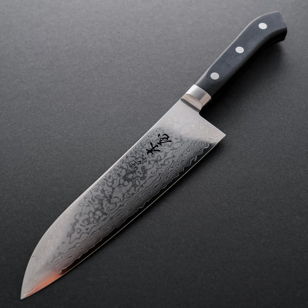 Kiya "33-lags VG10" 180mm Santoku - Tetogi