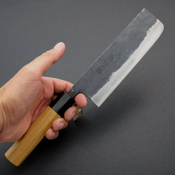Kiya Danjuro Nakiri 170mm Blue #1 - Tetogi