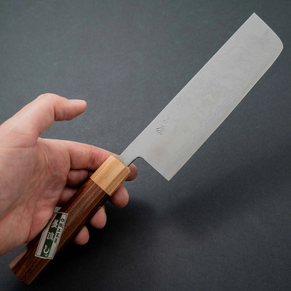 Kiya "Suminagashi" 170mm Nakiri m. Morado skæfte - Tetogi