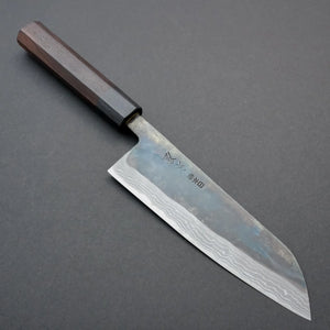 Kiya "Suminagashi" 170mm Santoku - Tetogi