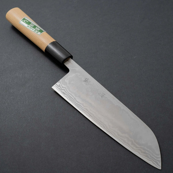 Kiya "Suminagashi" 170mm Santoku m. Magnolia skæfte - Tetogi