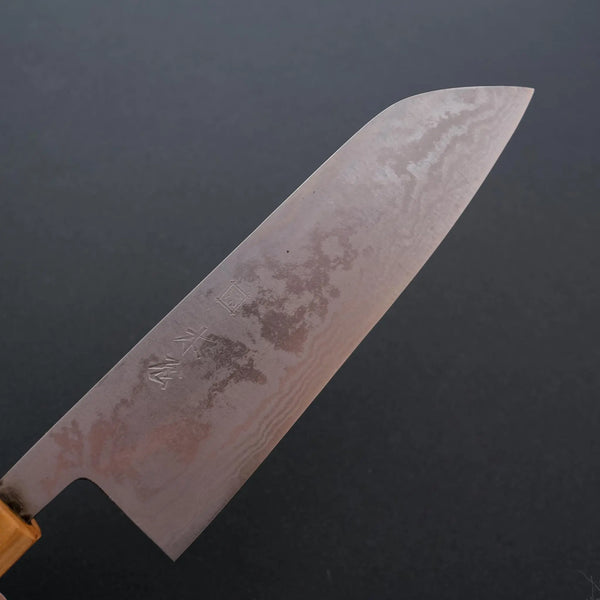 Kiya "Suminagashi" 170mm Santoku m. Morado skæfte - Tetogi
