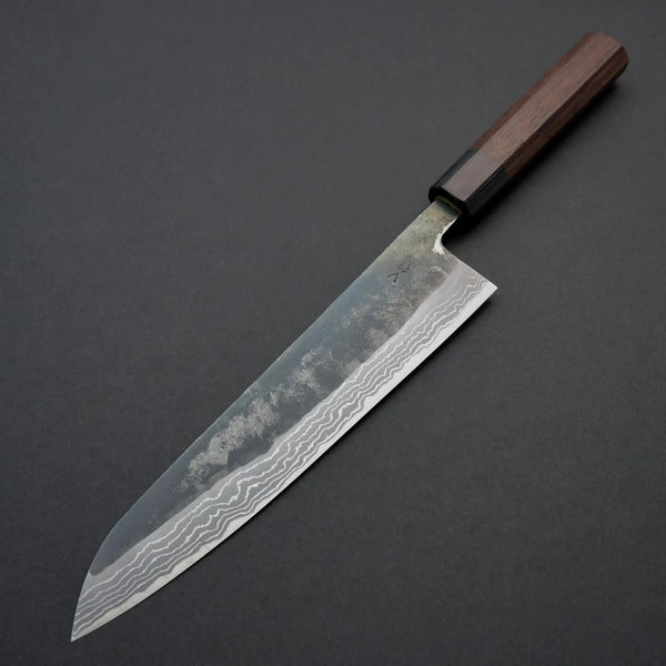 Kiya "Suminagashi" 210mm Gyuto / Kokkekniv - Tetogi