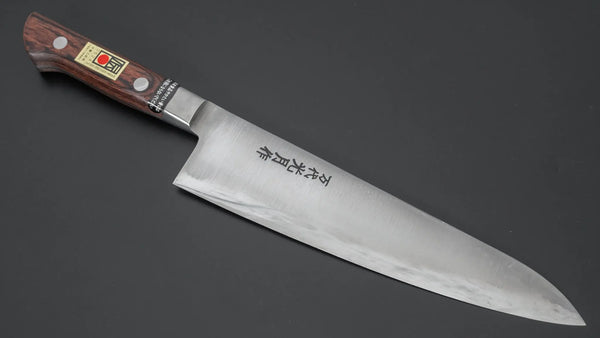 Kogetsu Mandai Stainless Gyuto 210mm Imitation Mahogany Handle - Tetogi