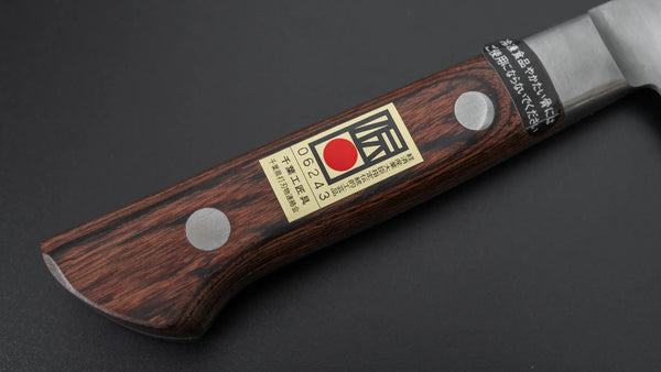 Kogetsu Mandai Stainless Gyuto 210mm Imitation Mahogany Handle - Tetogi