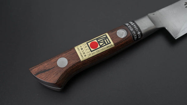 Kogetsu Mandai Stainless Petty 150mm Imitation Mahogany Handle - Tetogi