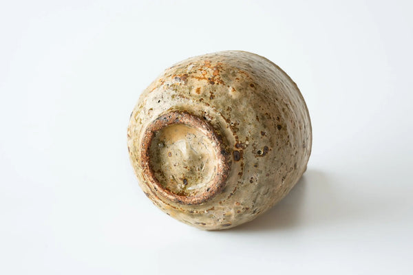 Komon Kotsuji Tsutsu Chawan (tube tea bowl) Kizeto - Tetogi