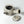 Komon Okuda Teapot Low Kohiki Haiyu (white slip glaze & ash glaze) - Tetogi