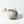 Komon Okuda Teapot Low Kohiki Haiyu (white slip glaze & ash glaze) - Tetogi