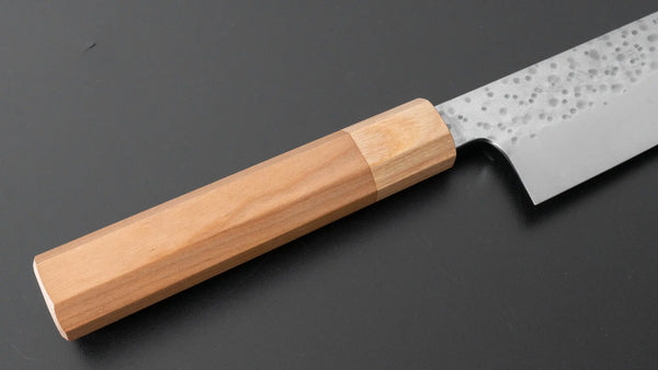 Makoto Kurosaki Sakura SG2 Bunka 180mm Cherry Wood Handle - Tetogi