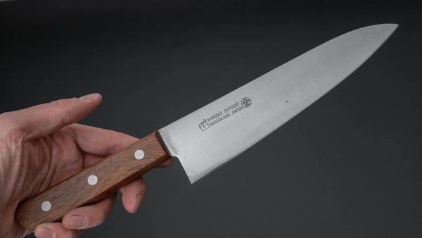 Masakane Vintage SK Gyuto 180mm Tagayasan Handle (No Bolster) Product vendor