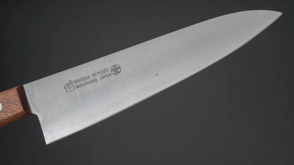 Masakane Vintage SK Gyuto 180mm Tagayasan Handle (No Bolster) Product vendor