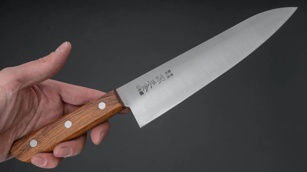 Masakane Vintage SK Gyuto 195mm Tagayasan Handle (No Bolster) Product vendor