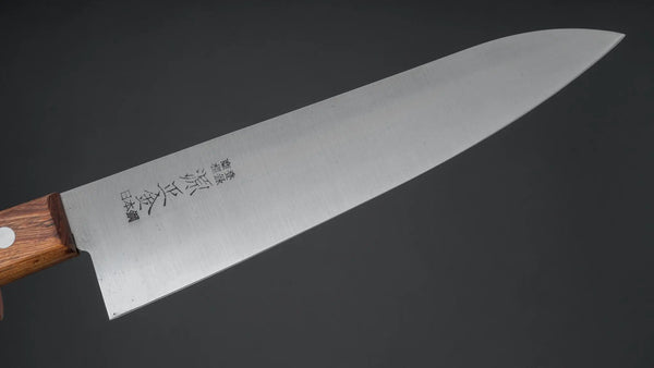 Masakane Vintage SK Gyuto 195mm Tagayasan Handle (No Bolster) Product vendor