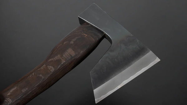 Mizuno Warikomi Jikata Ax 570g Burnt Oak Handle (Curved) - Tetogi