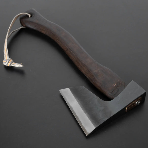 Mizuno Warikomi Jikata Ax 570g Burnt Oak Handle (Curved) - Tetogi