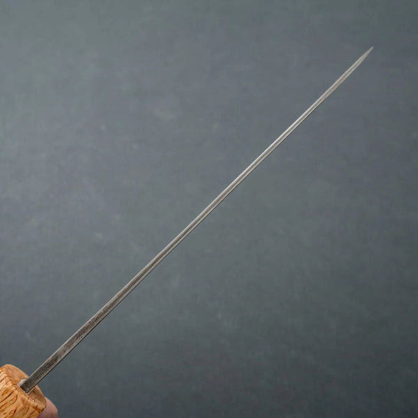 Morihei Hisamoto Blue Super Tsuchime Stainless Clad Bunka 165mm Riisgaard Rosewood Handle - Tetogi
