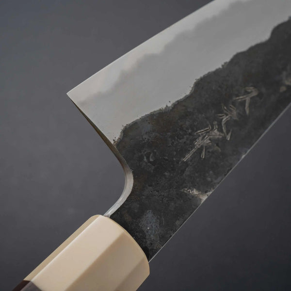 Morihei Hisamoto Kurouchi #6 Gyuto 210mm Riisgaard Handle (Extra Height) - Tetogi