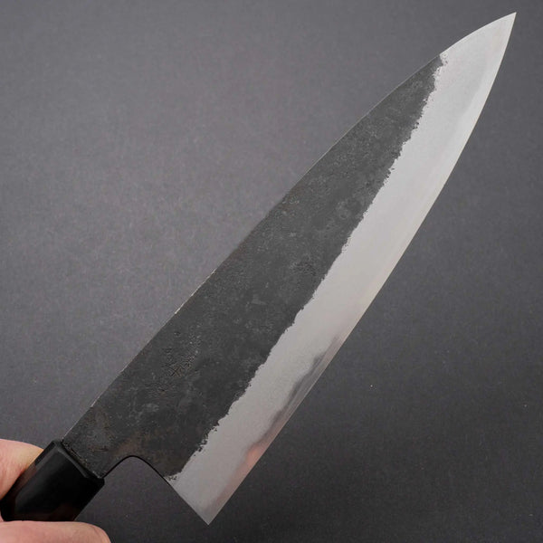 Morihei Hisamoto Kurouchi #6 Gyuto 210mm Walnut Handle (Extra Height) - Tetogi