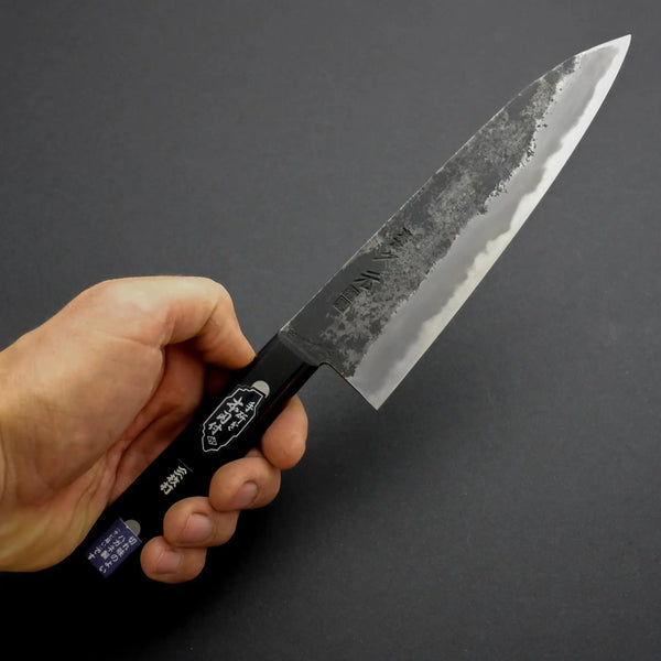 Morihei Hisamoto Kurouchi White #1 Gyuto 180mm Pakka Handle (No Bolster/ Fine Finish) Product vendor