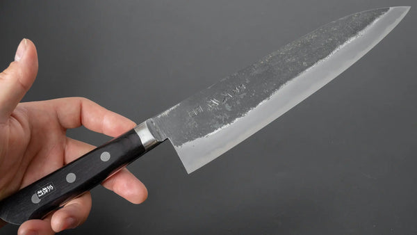 Morihei Hisamoto Kurouchi White #1 Gyuto 210mm Pakka Handle (Fine Finish) Product vendor