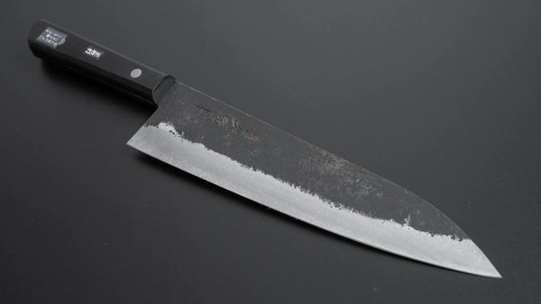 Morihei Hisamoto Kurouchi White #1 Gyuto 210mm Pakka Handle (No Bolster) - Tetogi