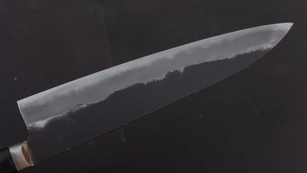 Morihei Hisamoto Kurouchi White #1 Gyuto 240mm Pakka Handle (Fine Finish) - Tetogi