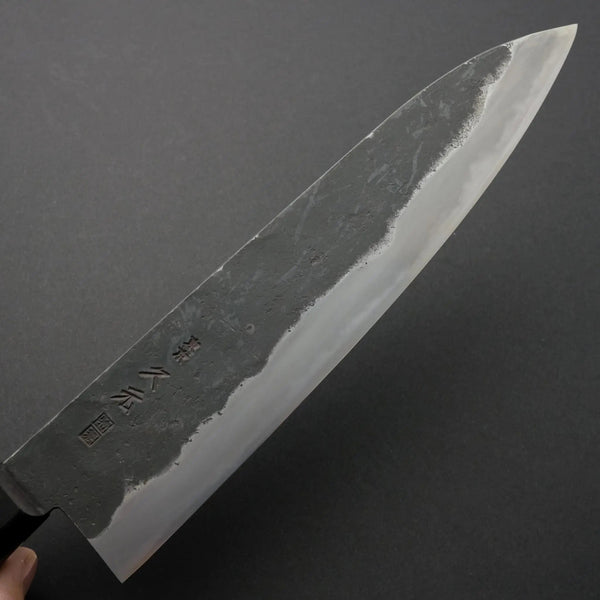 Morihei Hisamoto Kurouchi White #1 Gyuto 240mm Pakka Handle (No Bolster Fine Finish) Product vendor