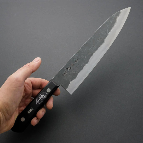 Morihei Hisamoto Kurouchi White #1 Gyuto 240mm Pakka Handle (No Bolster Fine Finish) Product vendor
