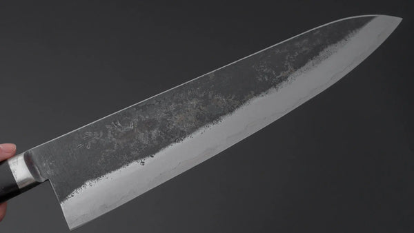 Morihei Hisamoto Kurouchi White #1 Gyuto 300mm Pakka Handle (Thick) (Limited) - Tetogi