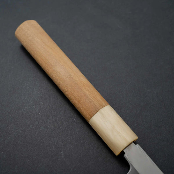 Morihei Hisamoto Mirror Polished Ginsan Sakimaru Takobiki 270mm Ho Wood Handle - Tetogi
